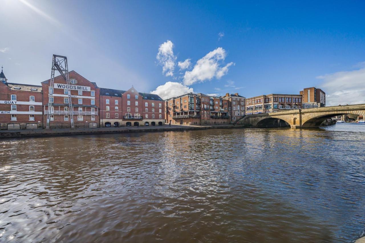 Woodsmill Quay Riverside Apartment - Heart Of 요크 외부 사진