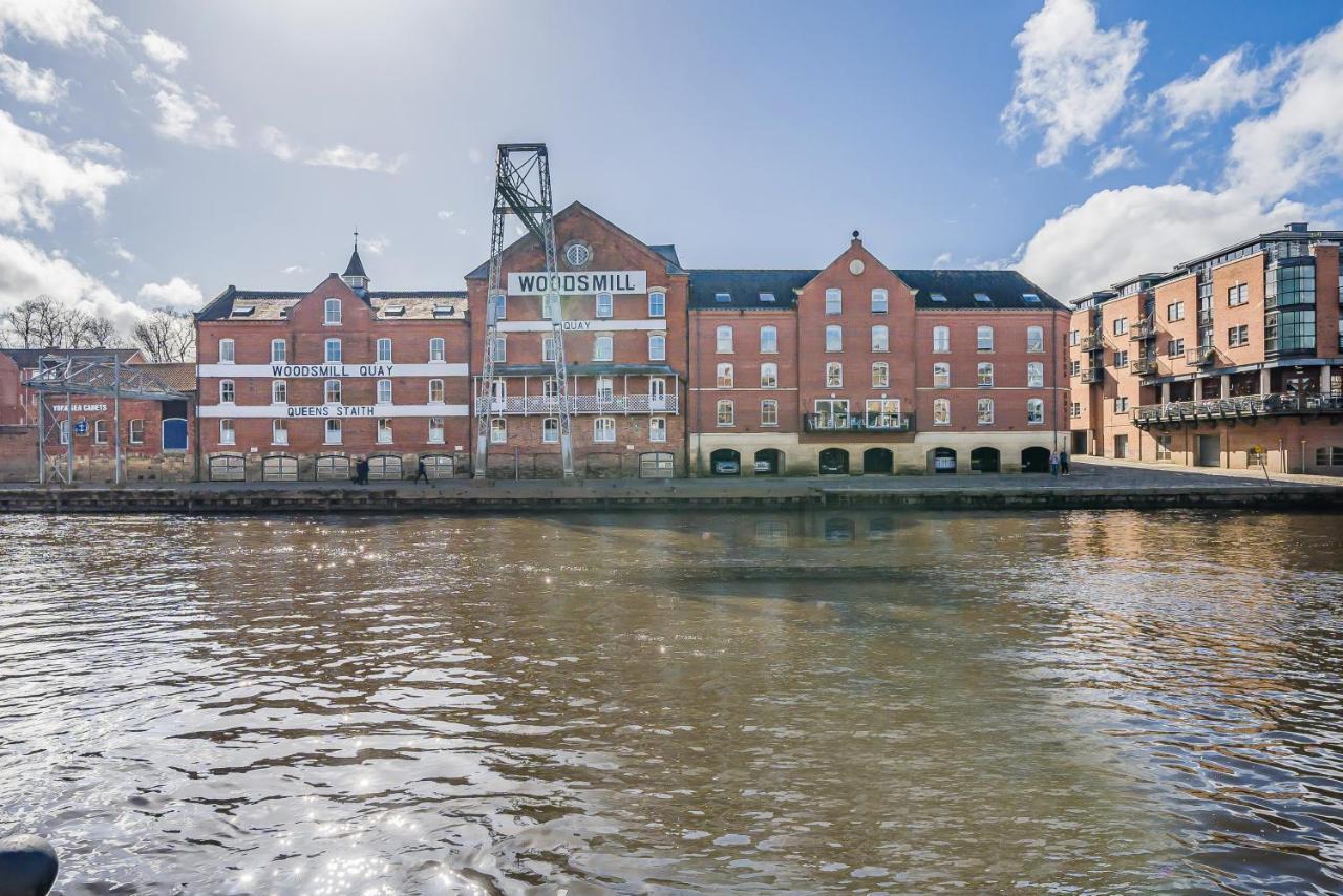 Woodsmill Quay Riverside Apartment - Heart Of 요크 외부 사진